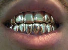 how to make your. teeth gold
